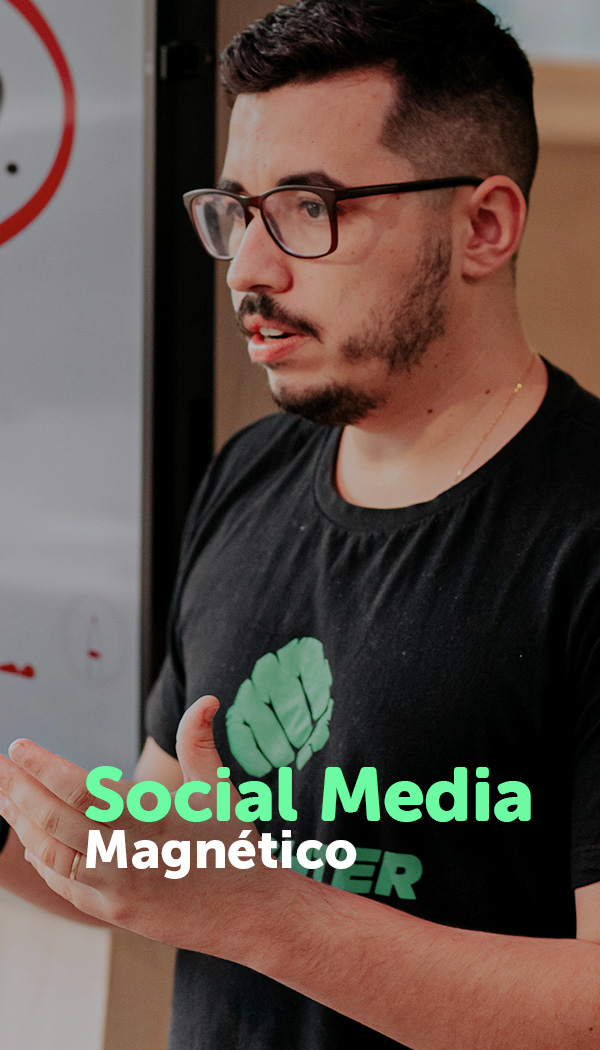 social media magnético